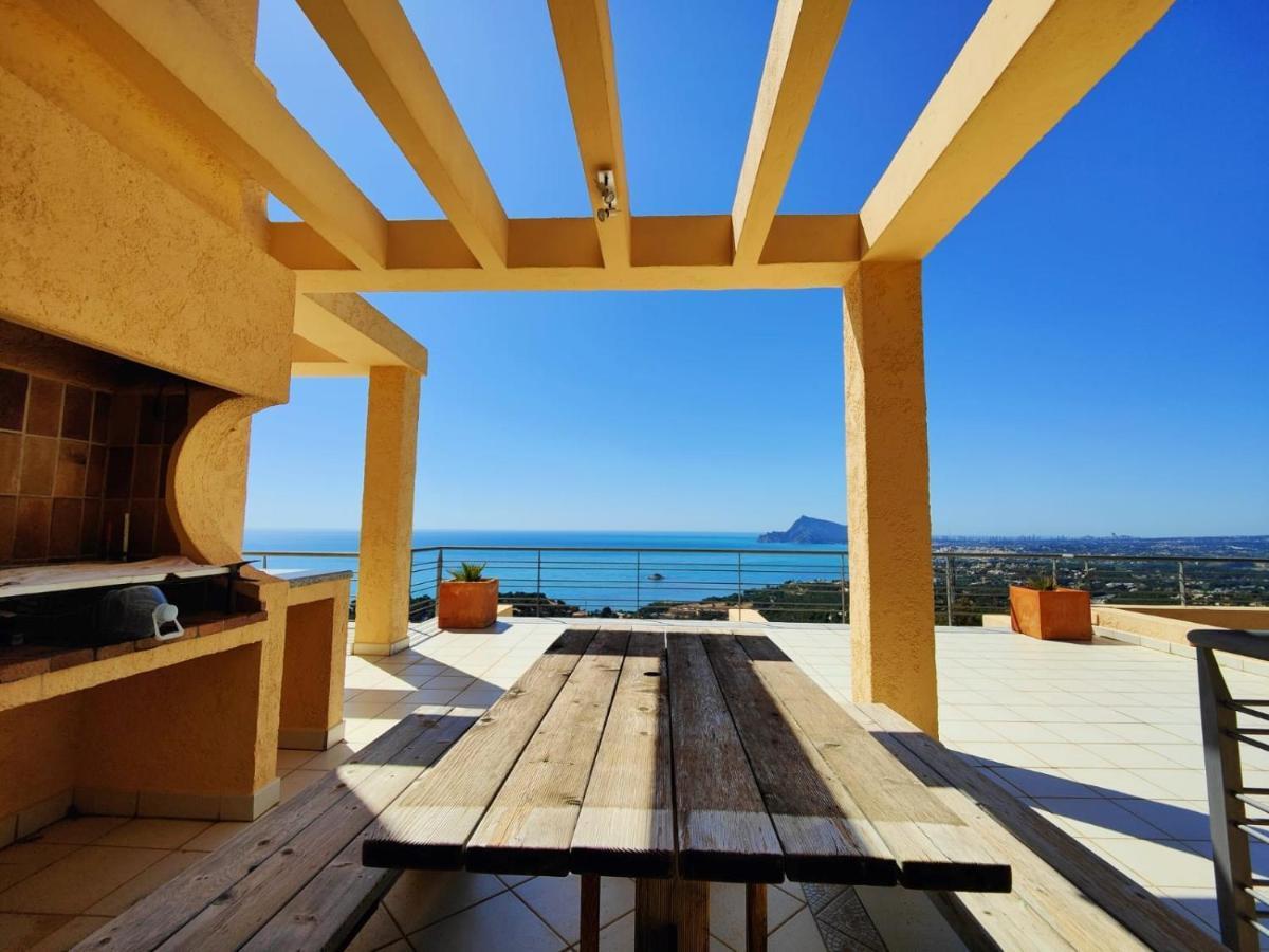 Seaview 6Br Villa With Private Pool Altea Bagian luar foto